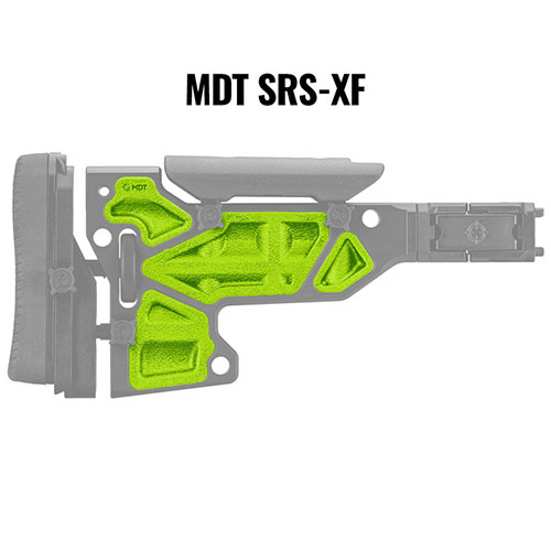 Die MDT Rubber Dampeners reduzieren Vibrationen, sorgen für schnelleres Setzen und verbessern die Genauigkeit – einfach anzubringen und ohne Werkzeuge!